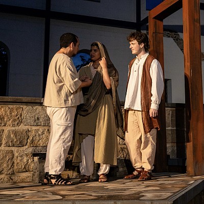 Sandy Borrero as Portia Chesapeake Shakespeare Company