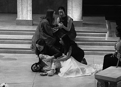 Hero faints in her wedding much ado about nothing